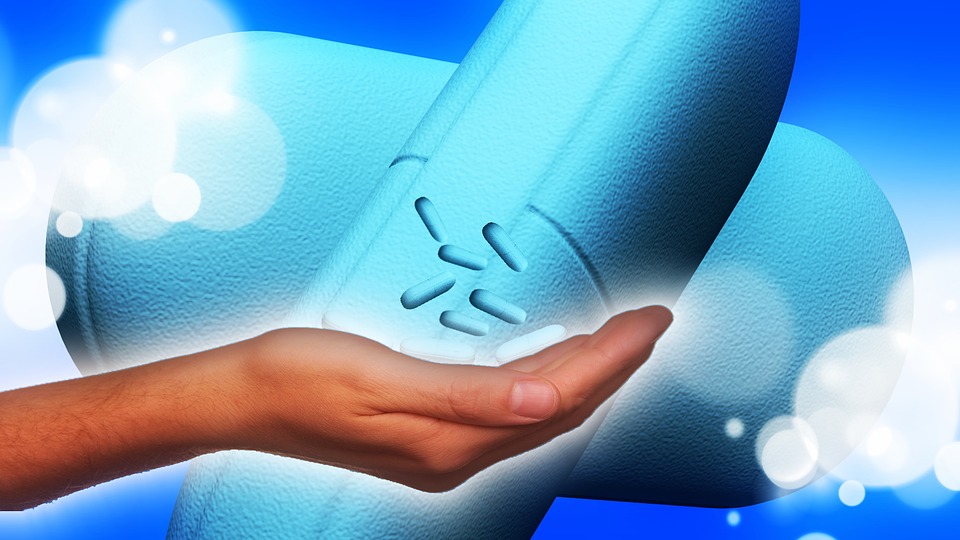 Hand catching pill